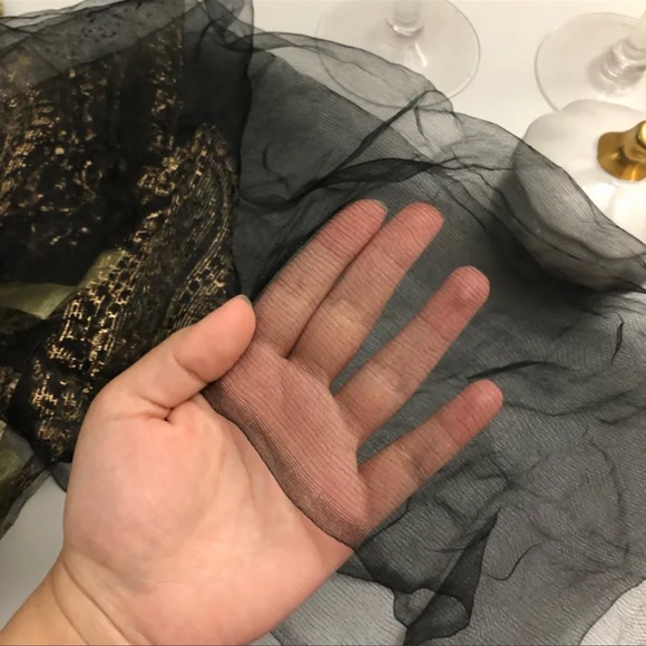 NWT| Silk Sheer Shawl/Scarf - Picture 7 of 8